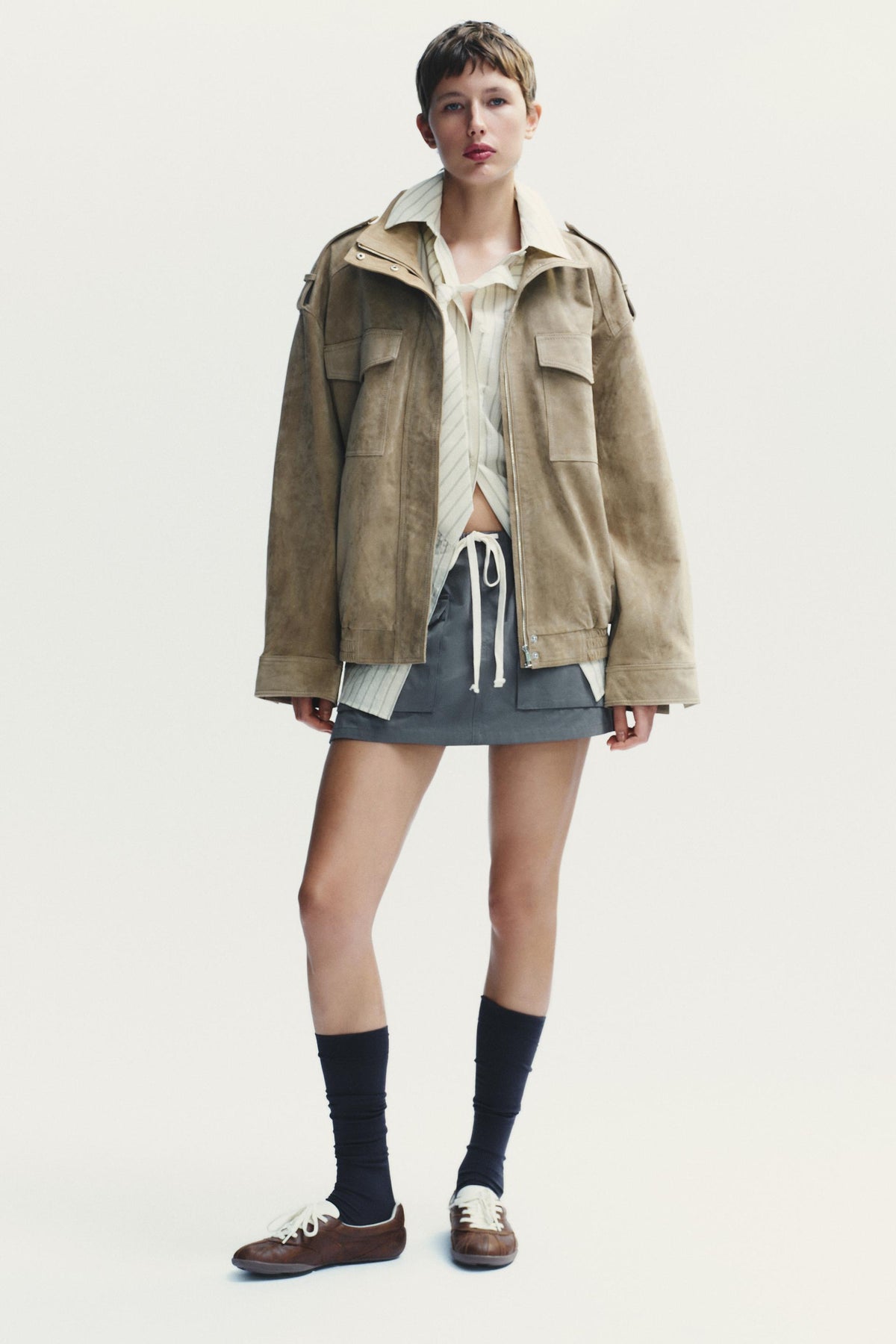 SUEDE LEATHER JACKET