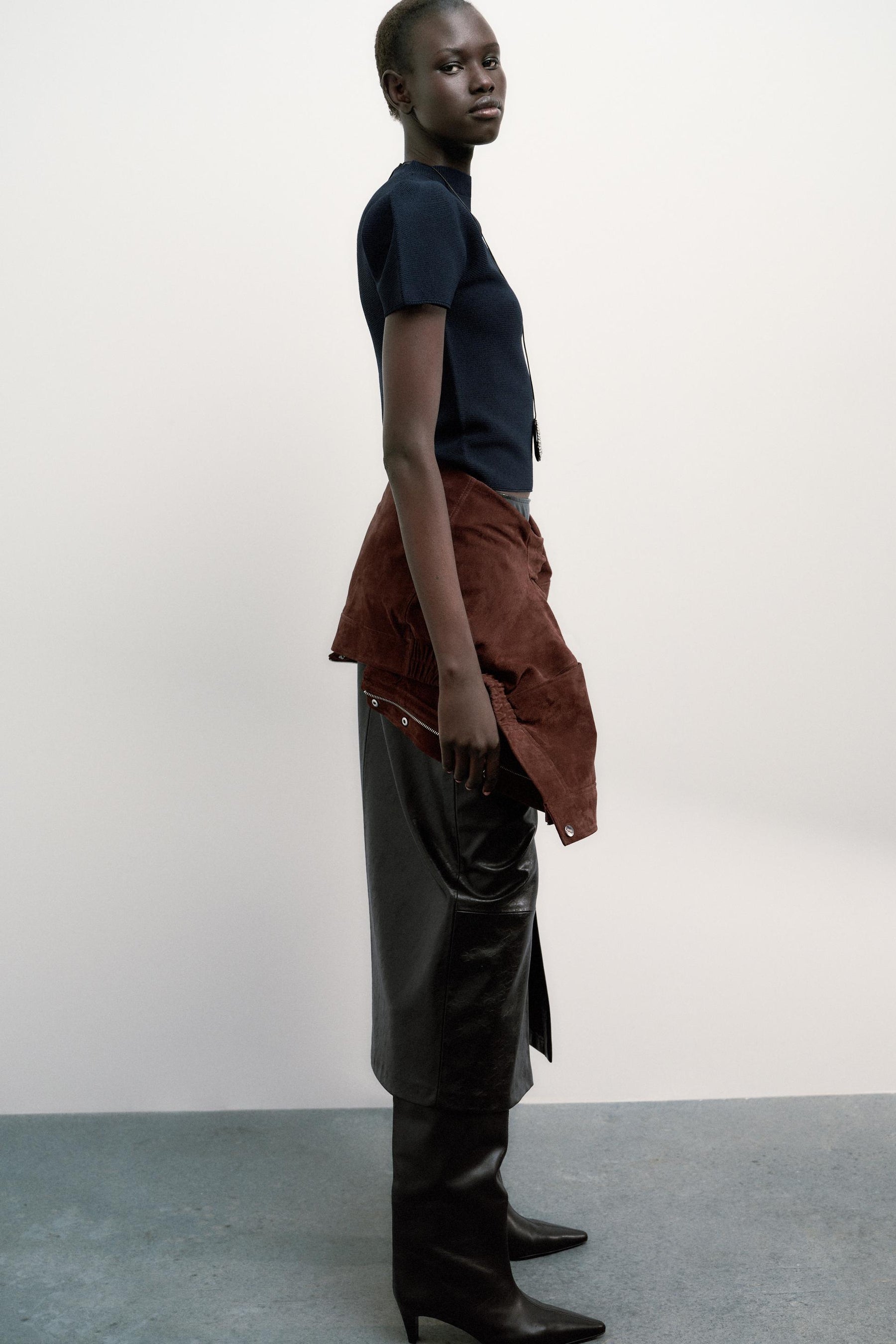 Puff Sleeve Knit Jumper