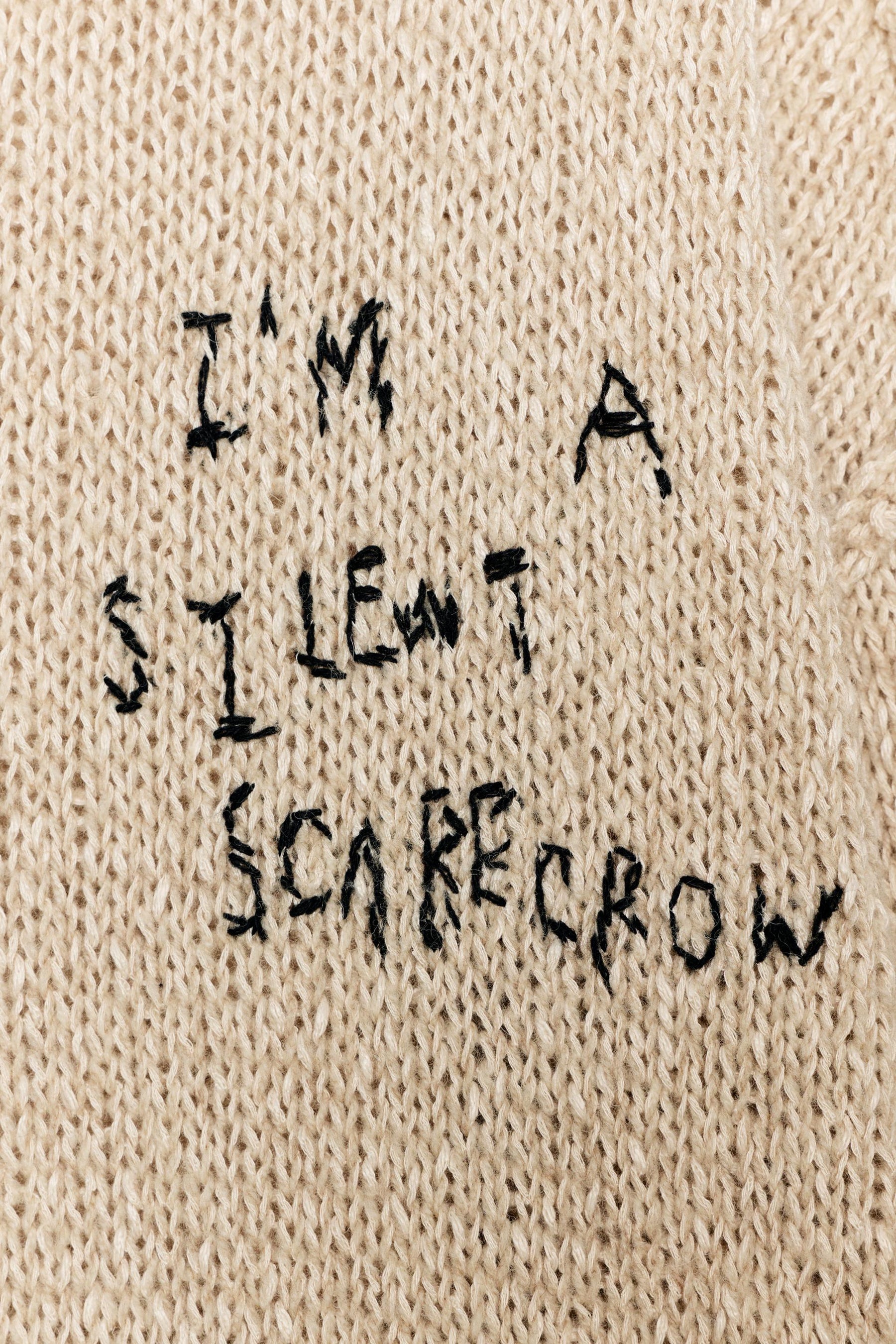 Wool Jumper with Embroidery