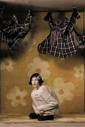 Wool Jumper with Embroidery