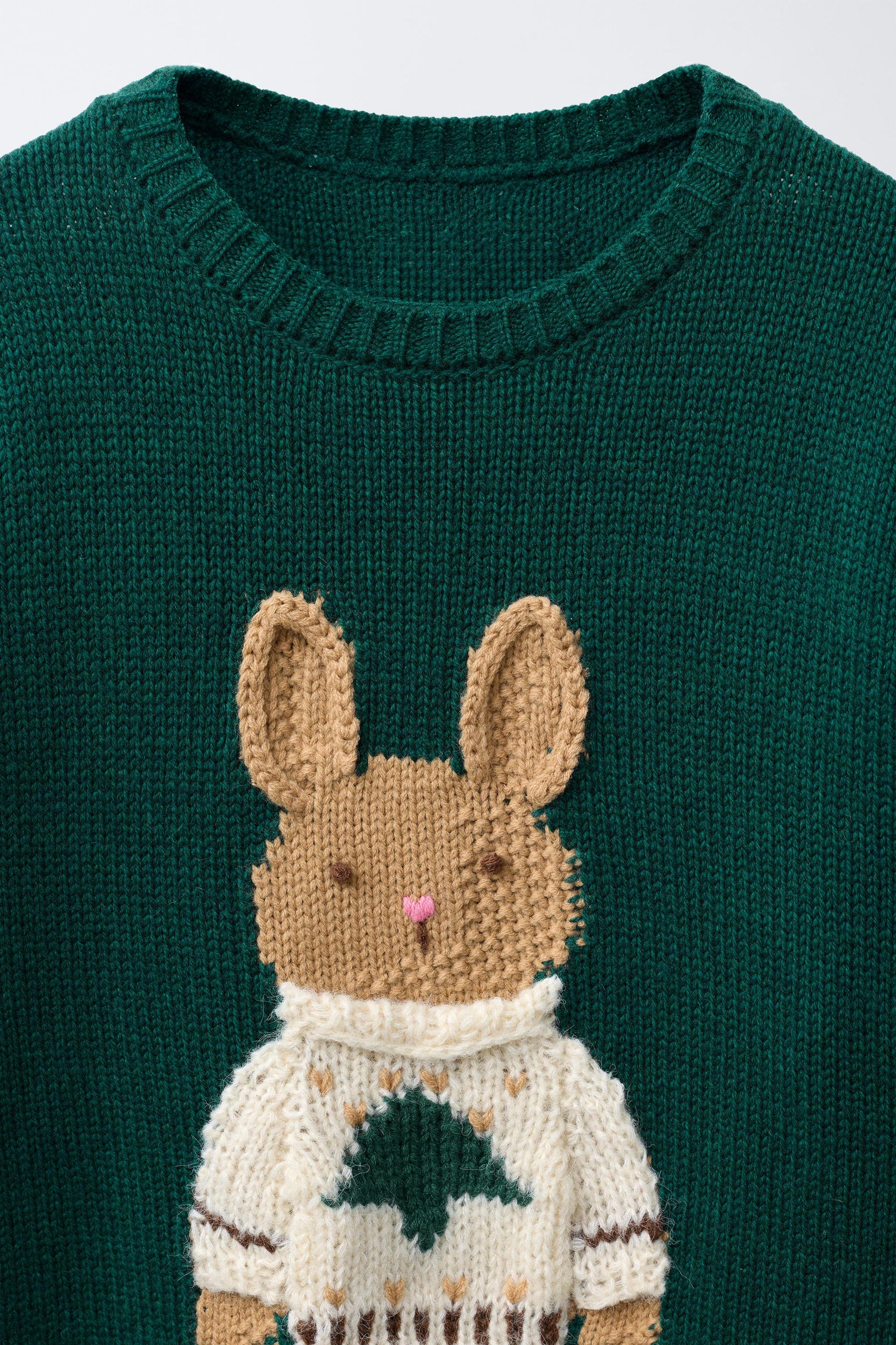 Embroidered Knit Jumper