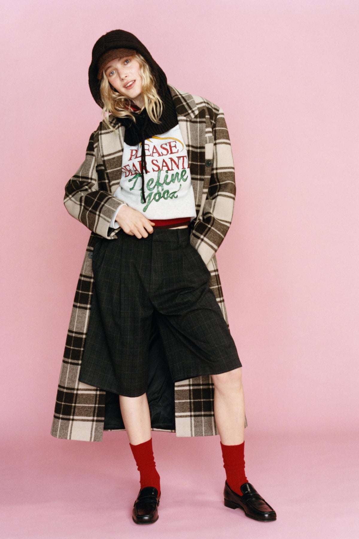 Christmas Slogan Sweatshirt