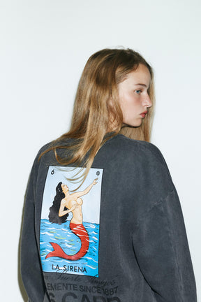 Washed Effect Sweatshirt