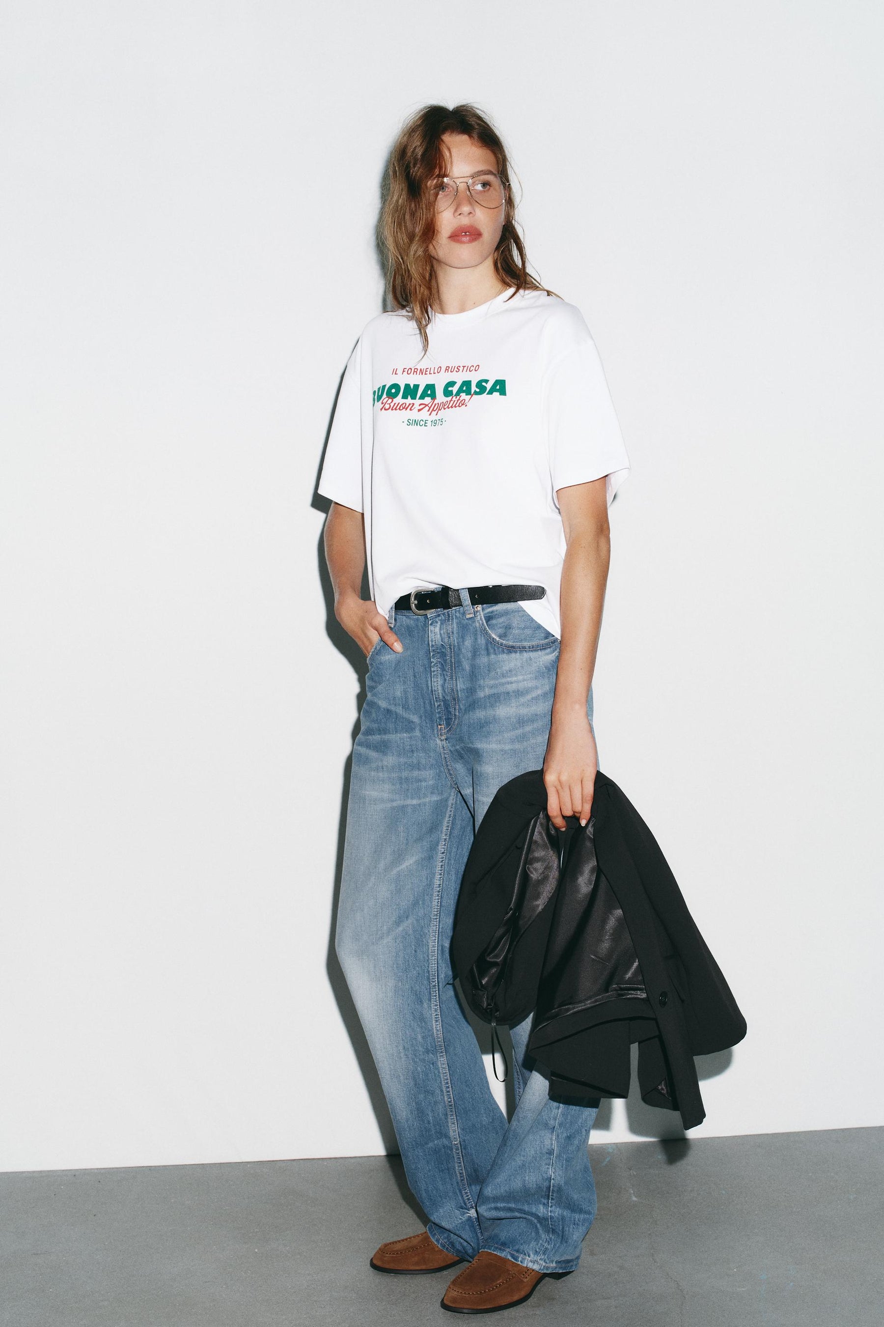 Text-Printed T-Shirt