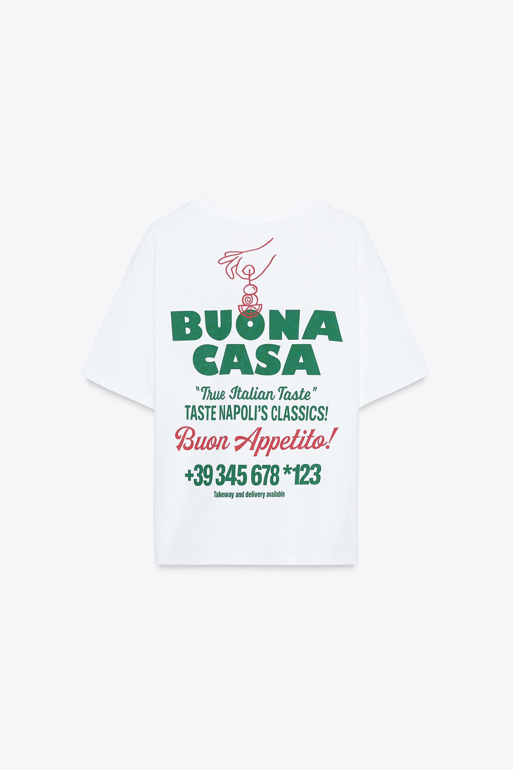 Text-Printed T-Shirt