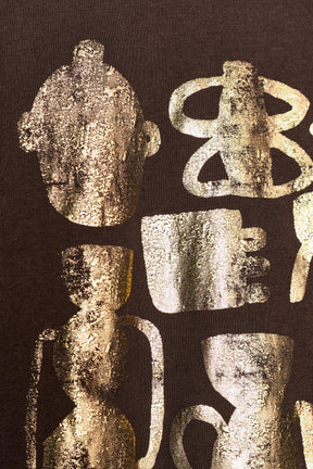 METALLIC SHORT-SLEEVE SHIRT