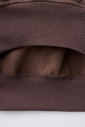 TEXT PRINT HOODIE - Image 4