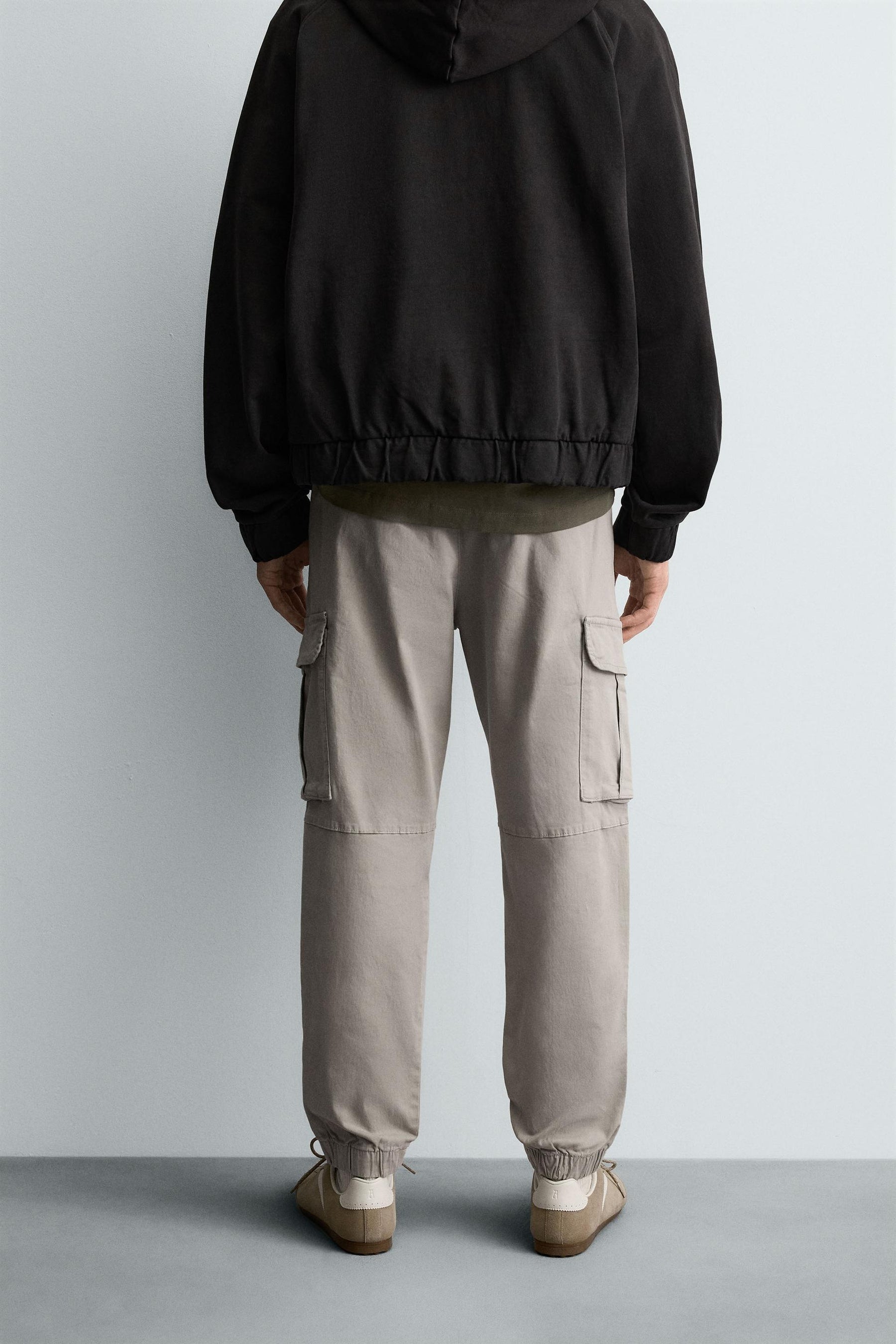 SLIM FIT CARGO TROUSERS - Image 3