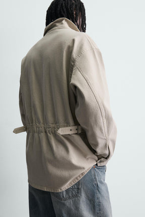 Pocketed Denim Jacket