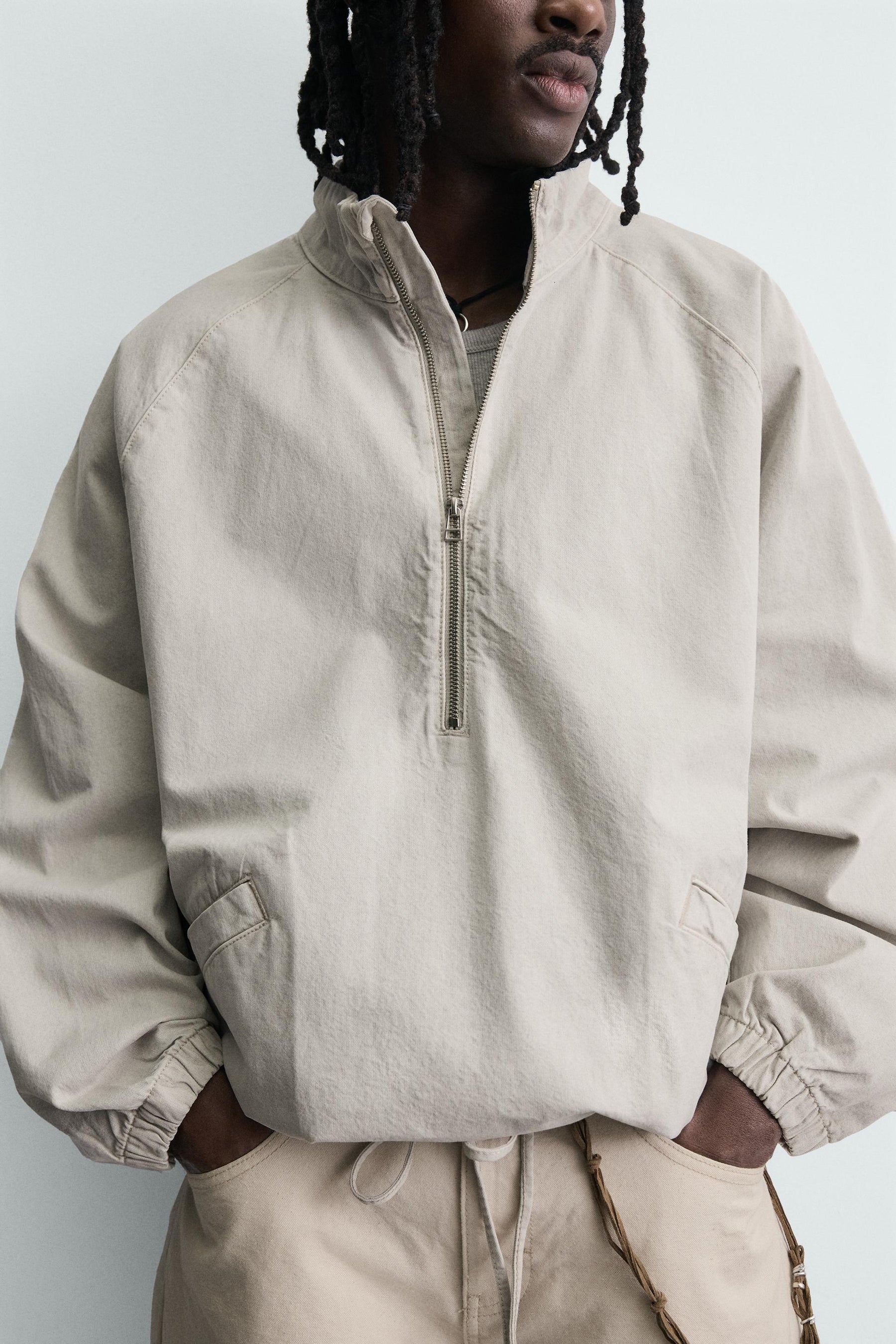 Zip Pocket Sweatshirt