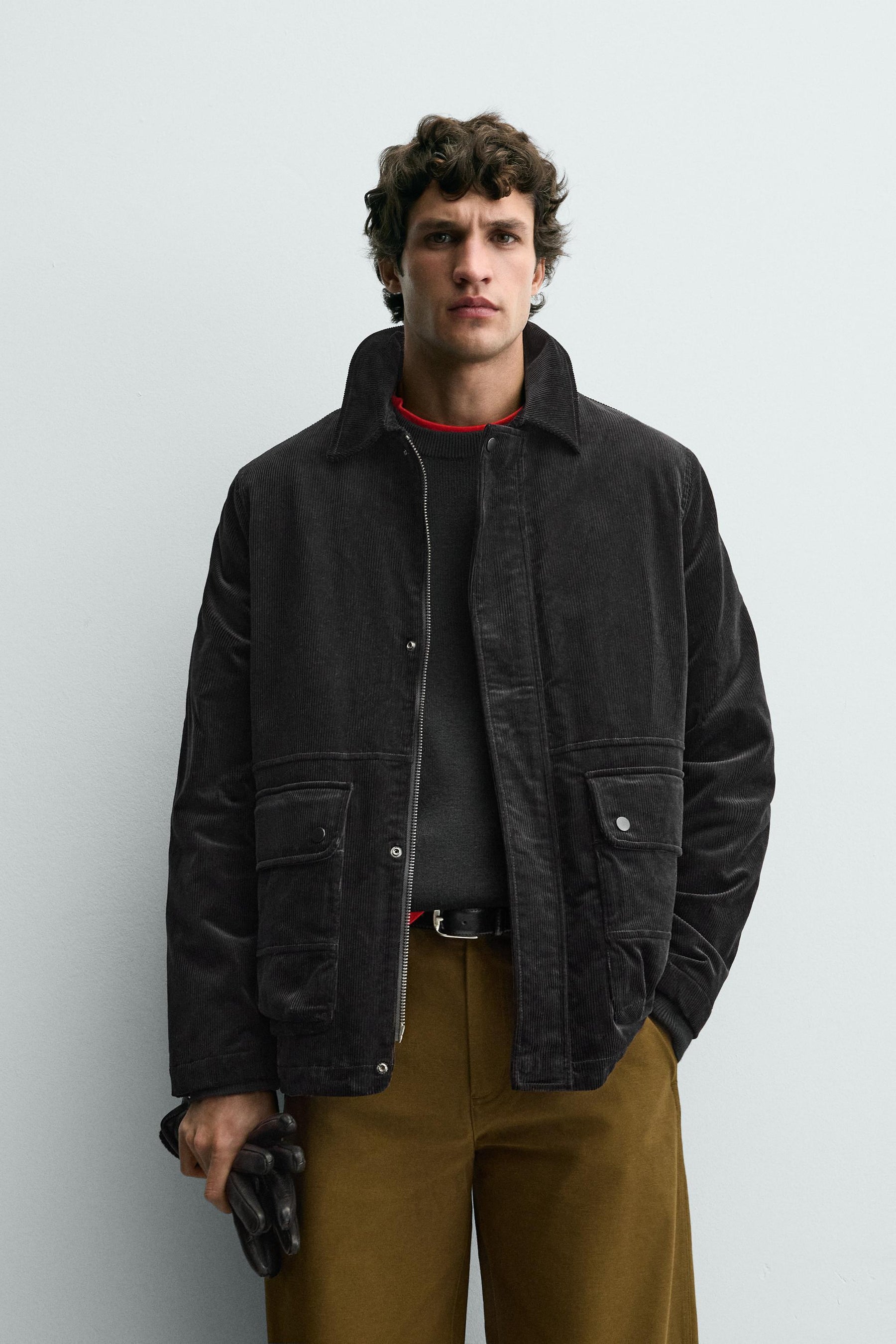 CORDUROY JACKET WITH POCKETS - Image 2