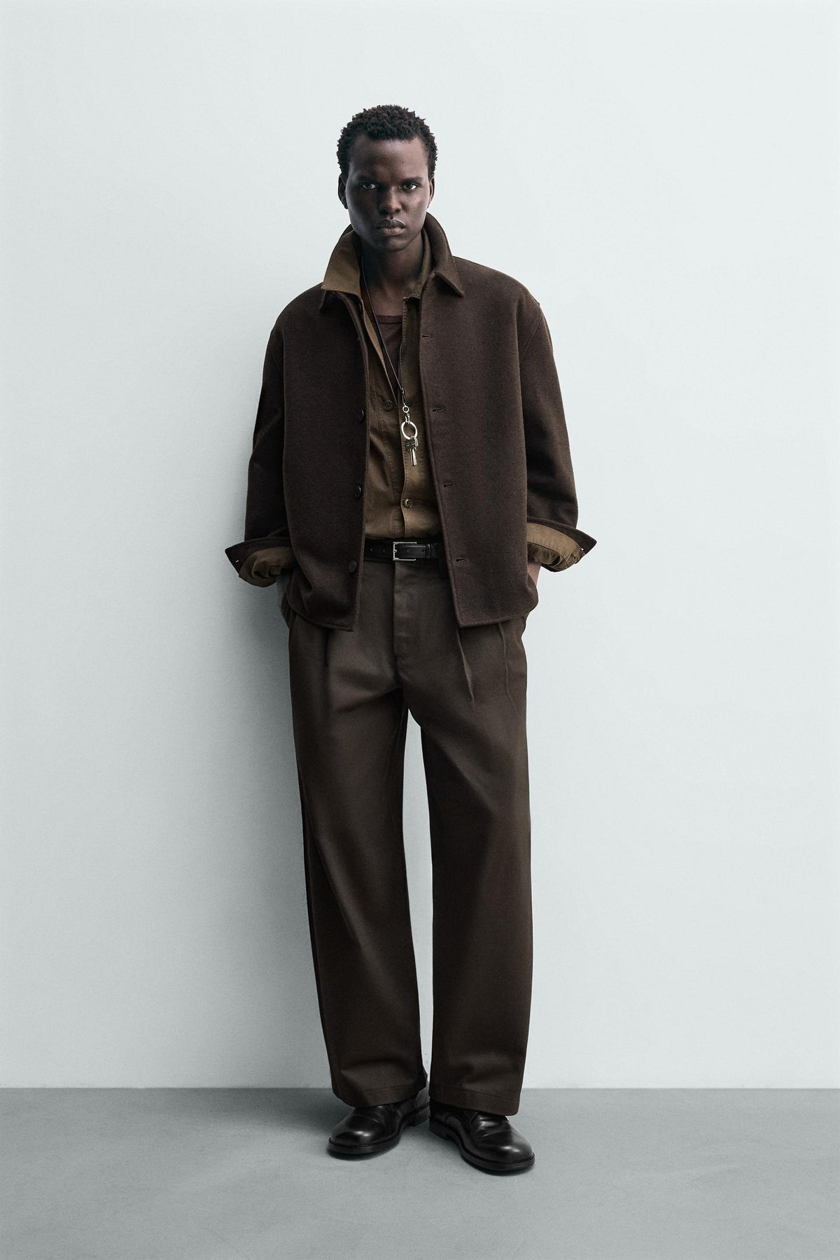 WOOL OVERSHIRT - Image 1