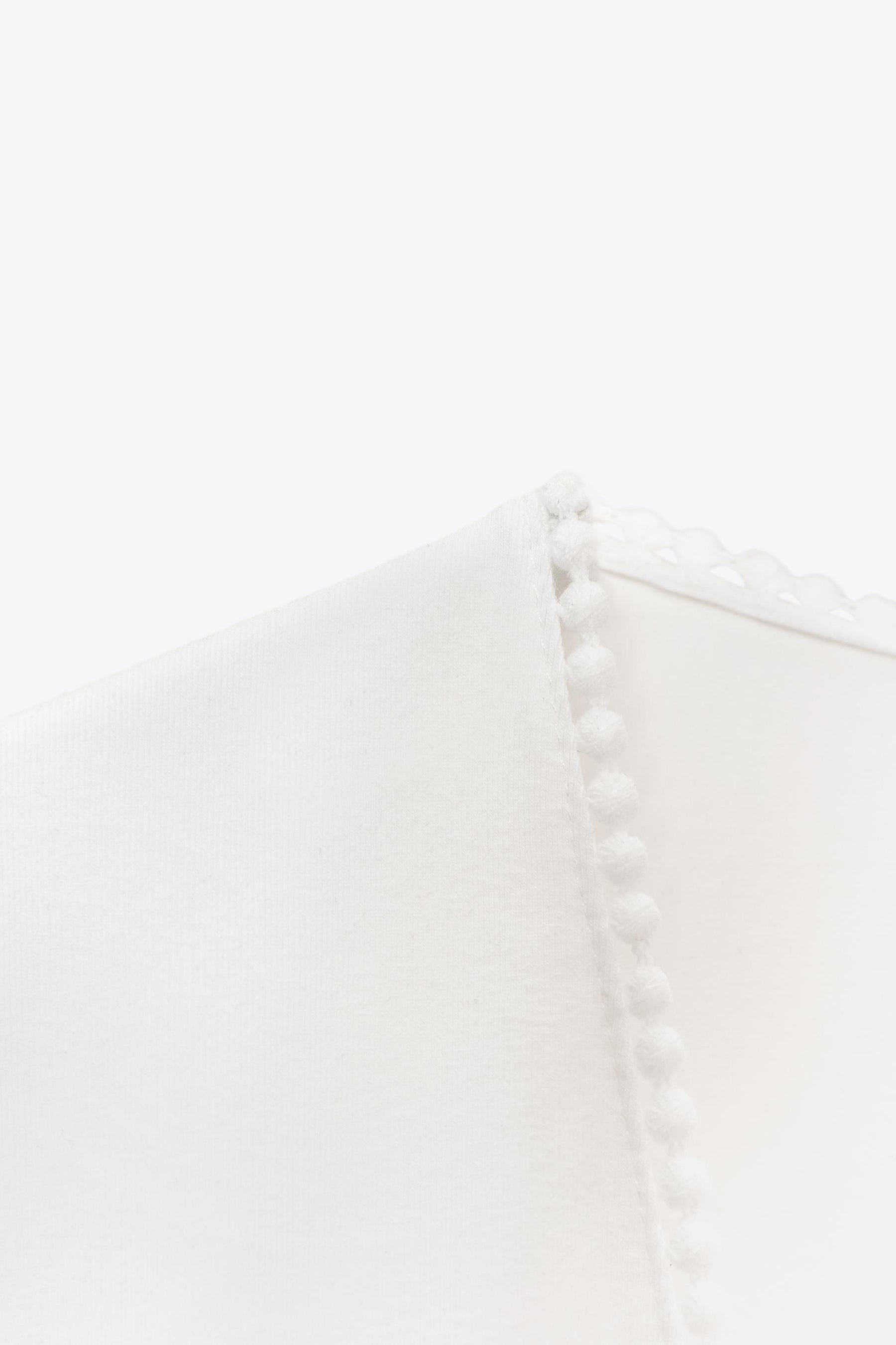 Embroidered Floral Puff Sleeve