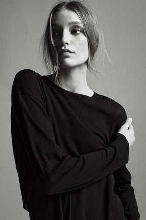 Oversized cotton T-shirt