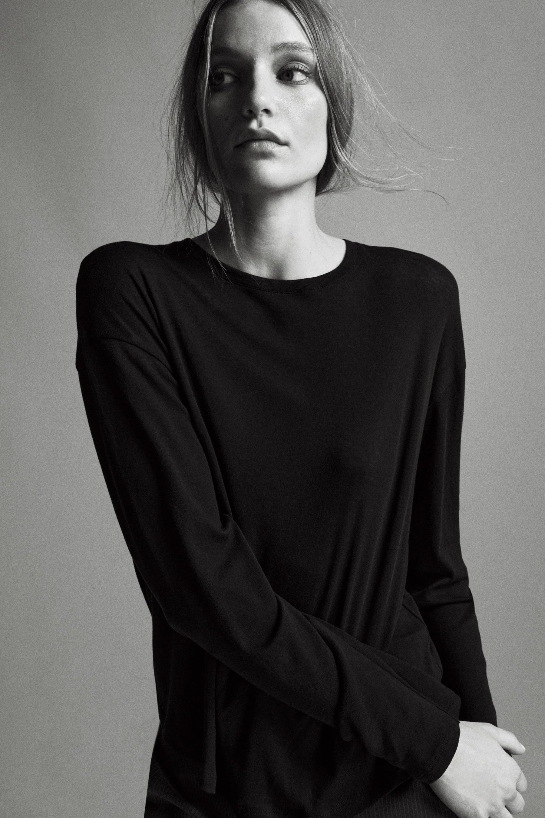 Oversized cotton T-shirt