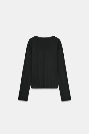 Oversized cotton T-shirt