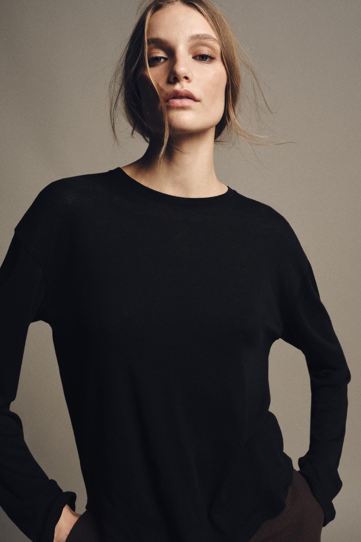 Oversized cotton T-shirt