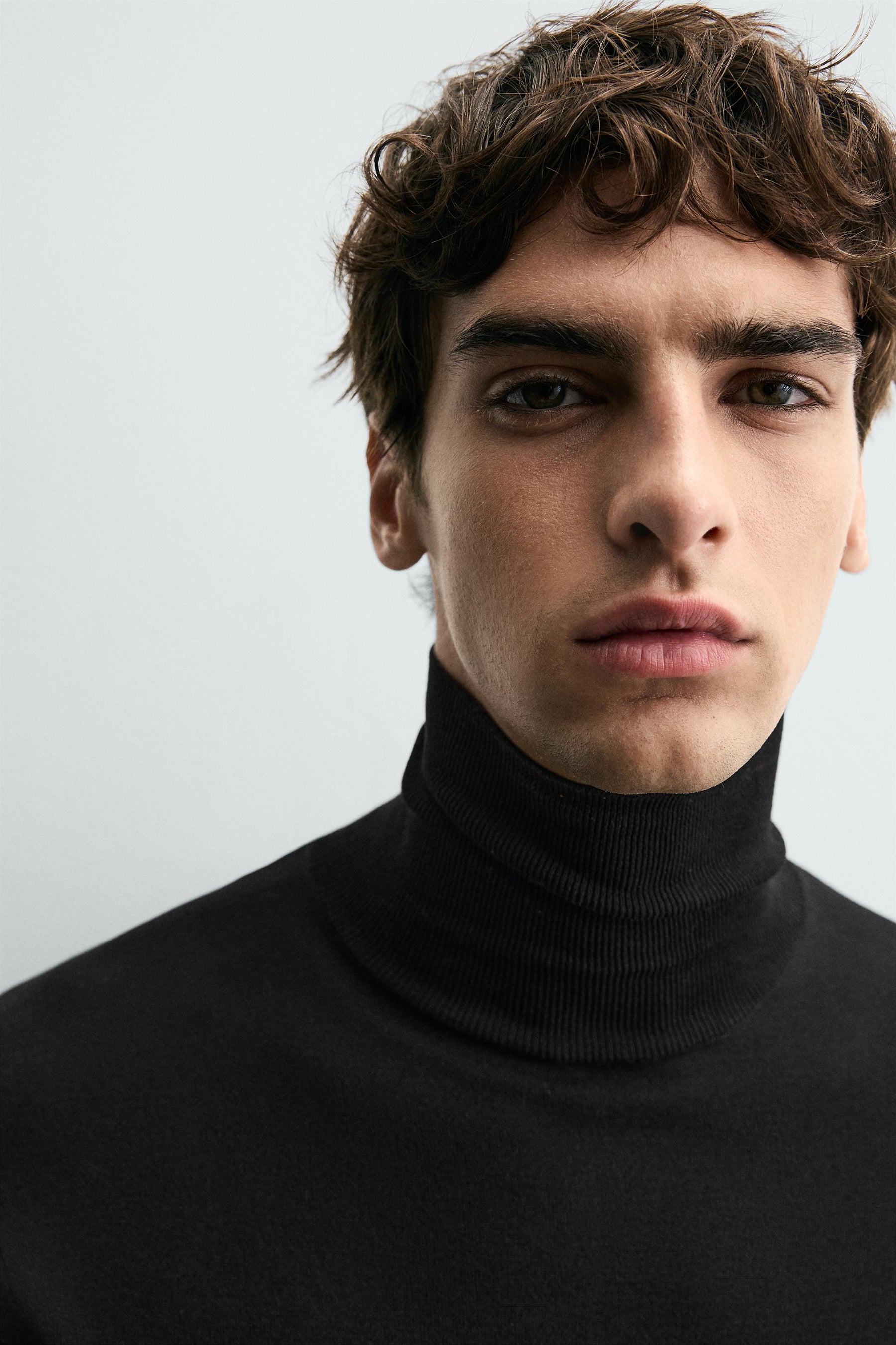 BASIC HIGH NECK SWEATER - Image 5