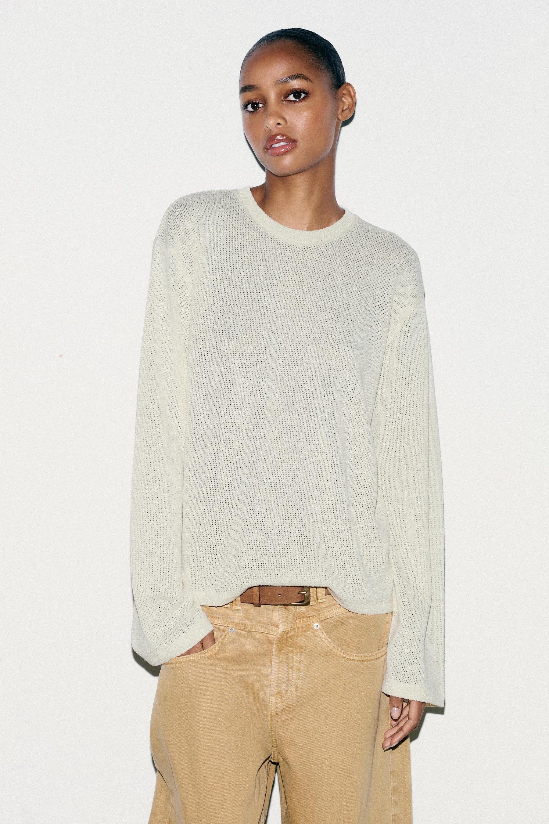 Knit Cut-Out Sweater
