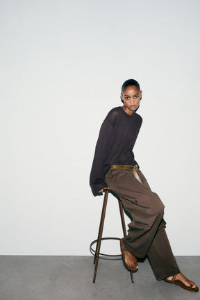 CUT-OUT KNIT SWEATER - Image 6