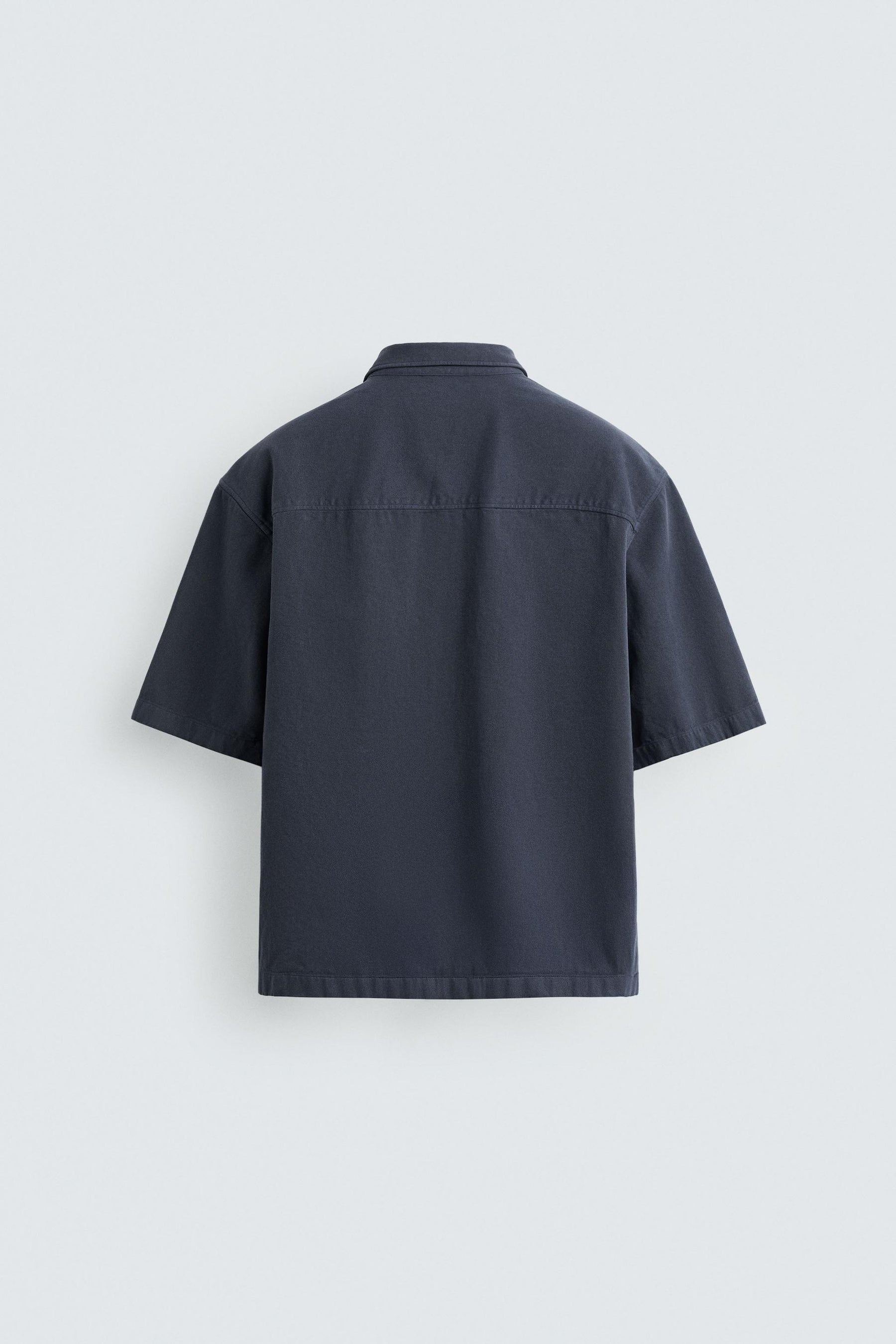 EMBROIDERED TEXTURED OVERSHIRT - Image 7