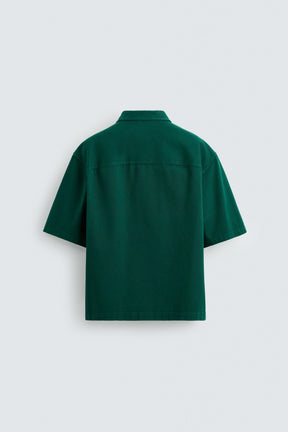 EMBROIDERED TEXTURED OVERSHIRT - Image 6