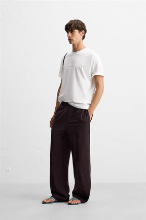 CONTRAST PATCH T-SHIRT - Image 4