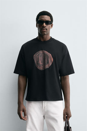 COIN PRINT T-SHIRT - Image 2