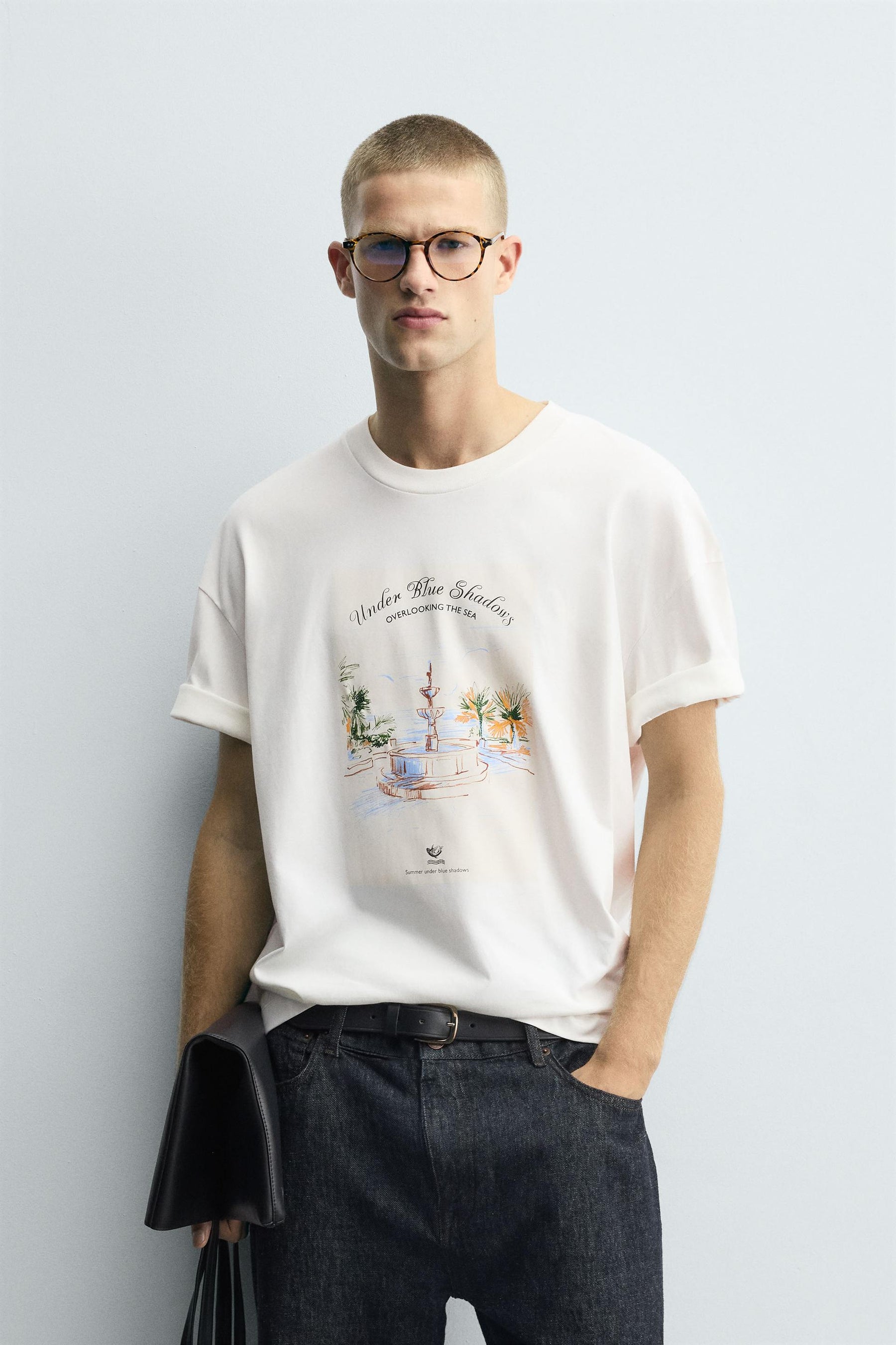 EMBROIDERED PRINT T-SHIRT - Image 2