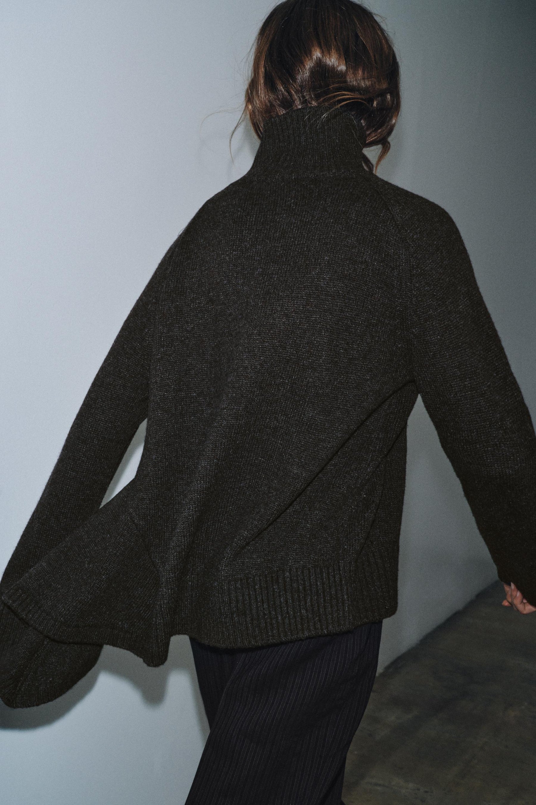 Asymmetric Wool Jumper