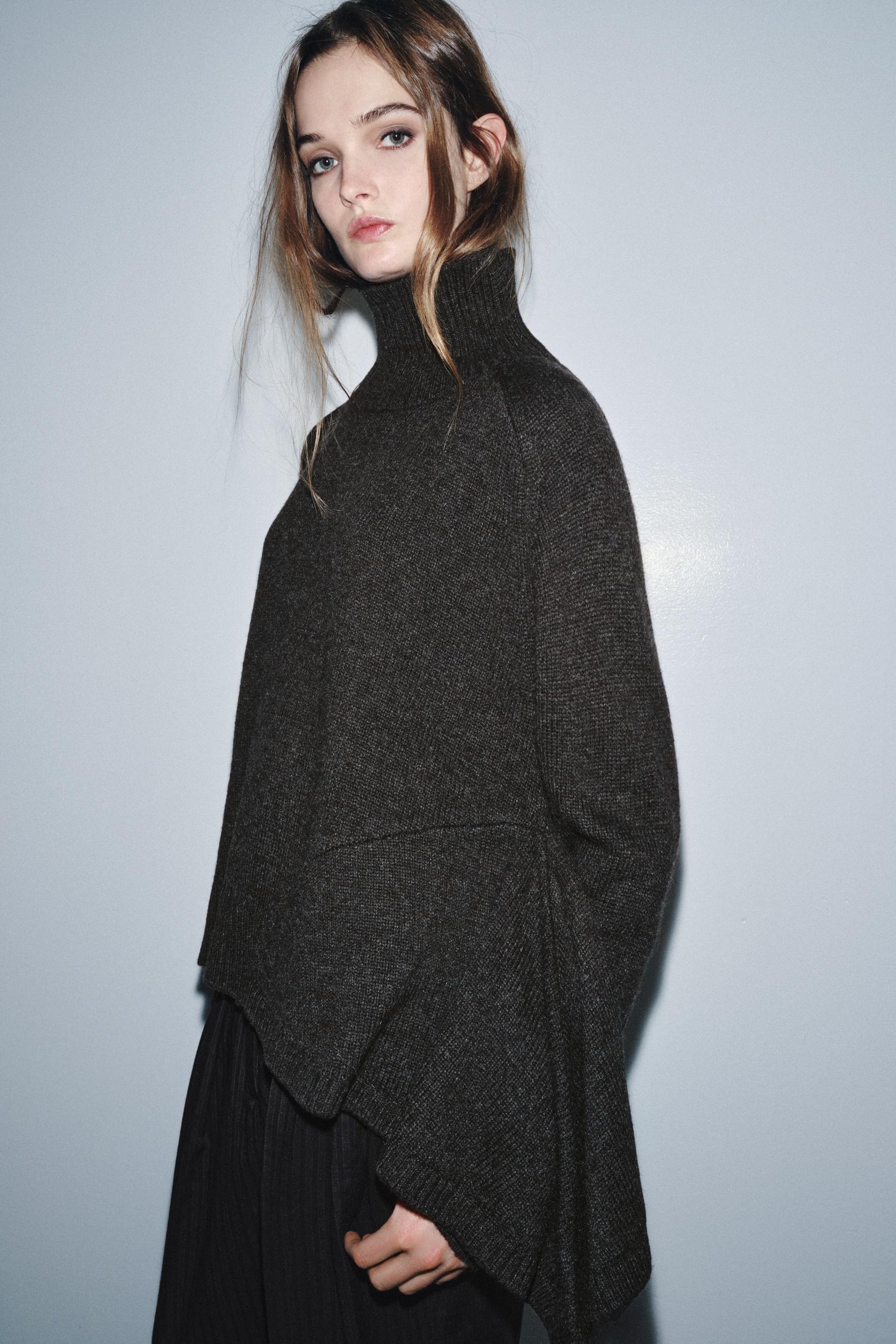 Asymmetric Wool Jumper