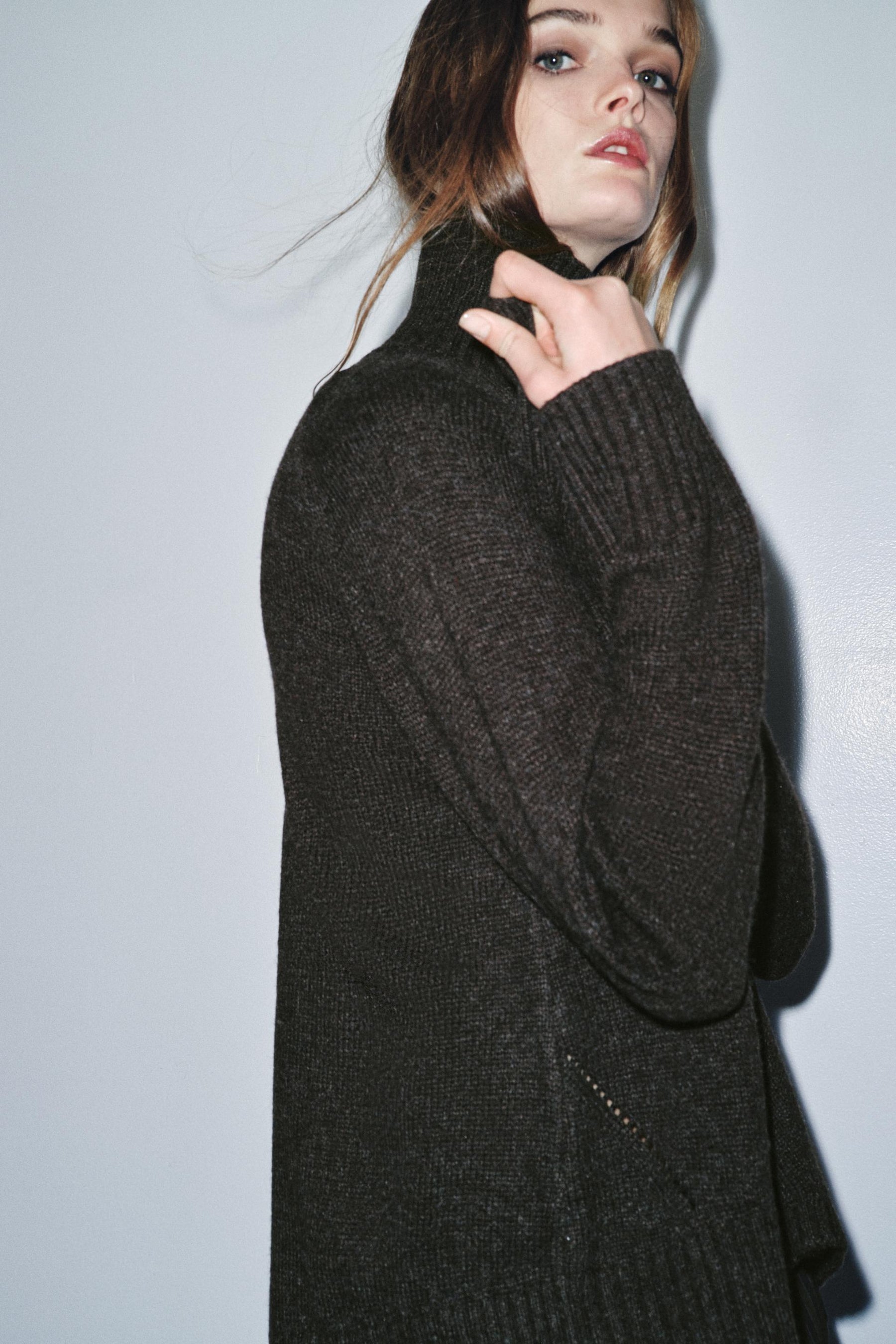 Asymmetric Wool Jumper