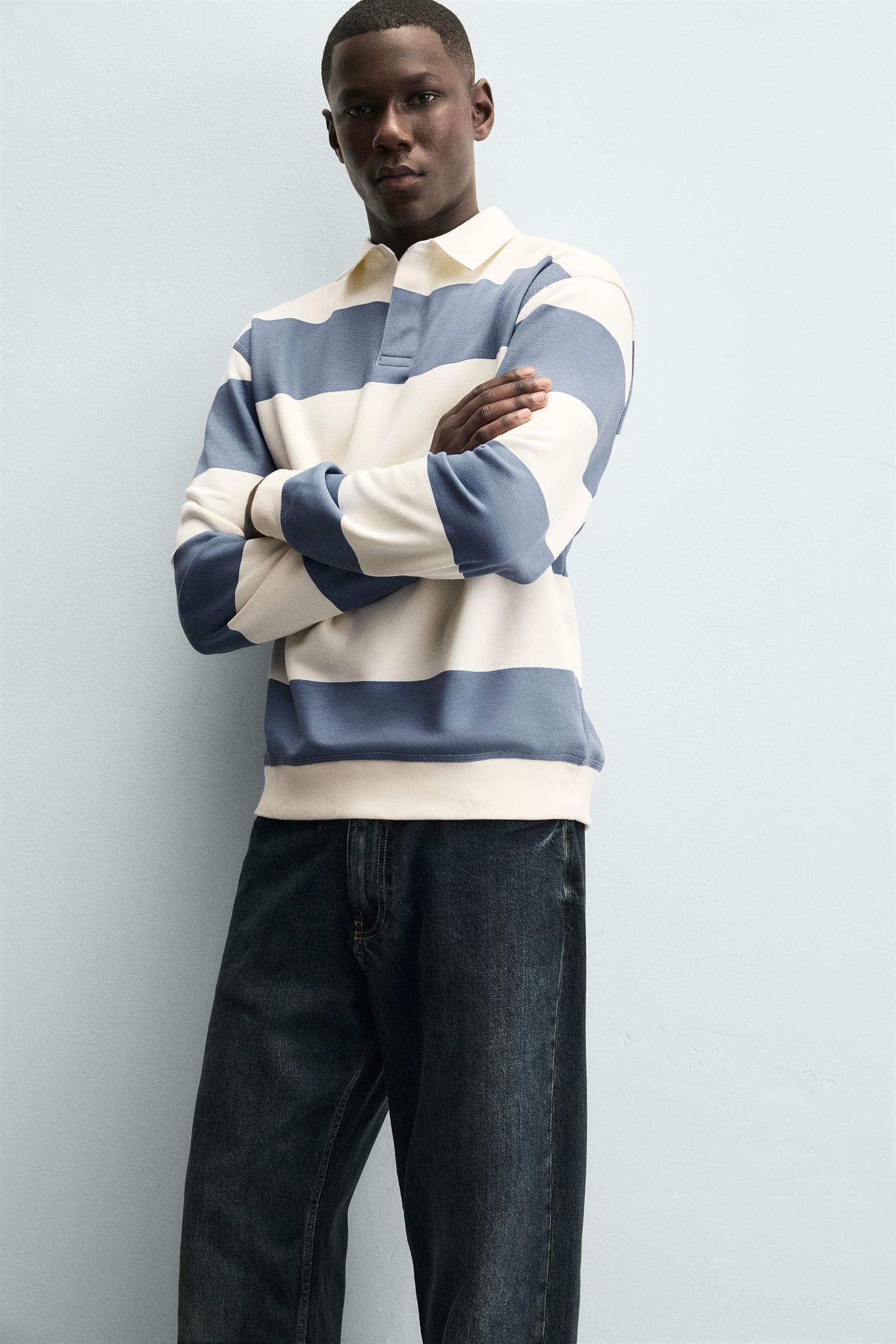 Contrast Collar Polo