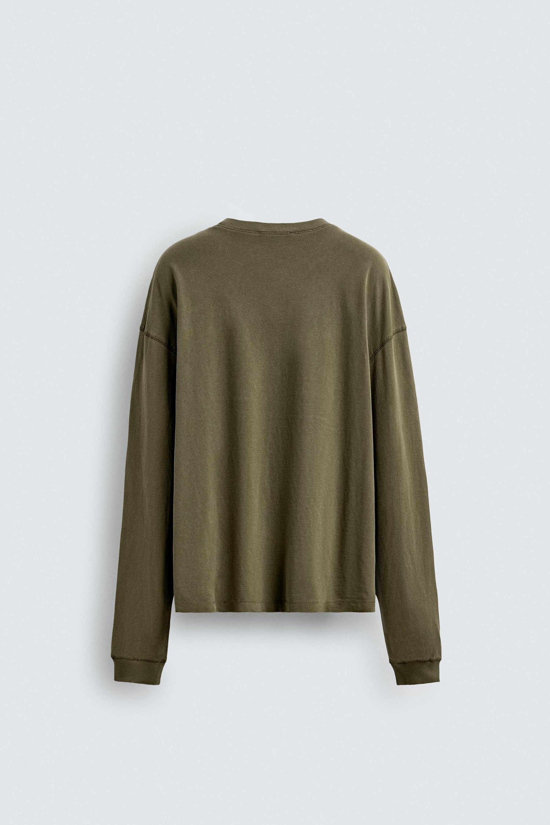 WASHED TEXTURED T-SHIRT - Image 8