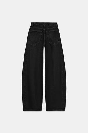 OVERSIZE MID-WAIST JEANS