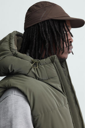 RUBBERISED PUFFER GILET - Image 5