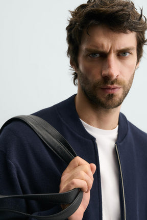 COTTON BLEND KNIT CARDIGAN - Image 5