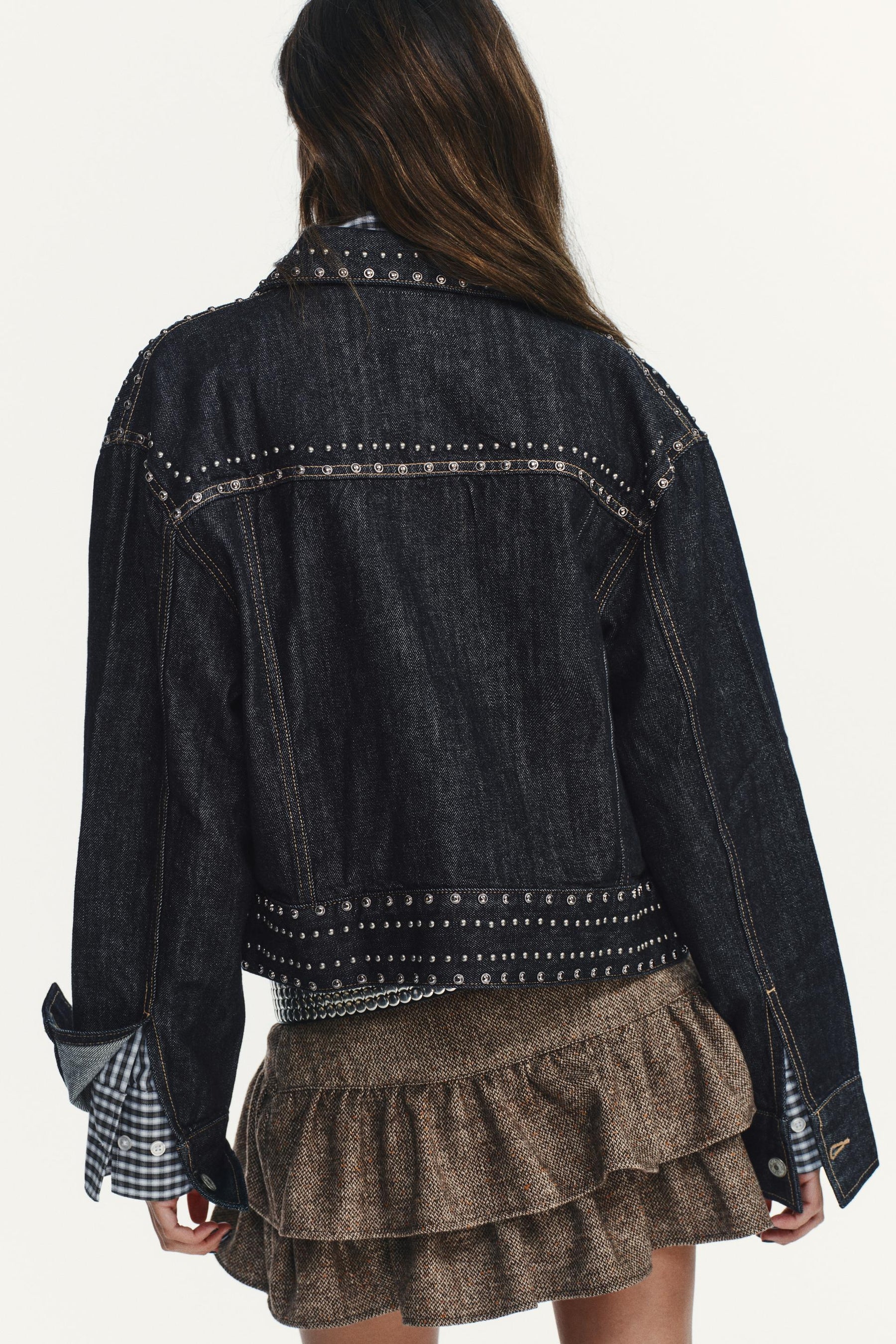 DENIM-EFFECT JACKET
