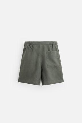 100% LINEN BERMUDA SHORTS - Image 8