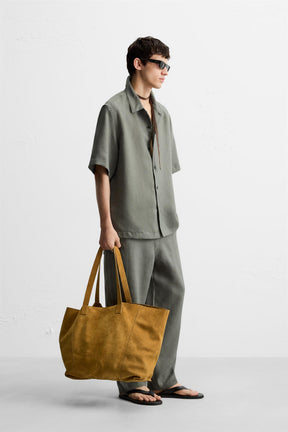 RELAXED FIT LINEN SHIRT - Image 4