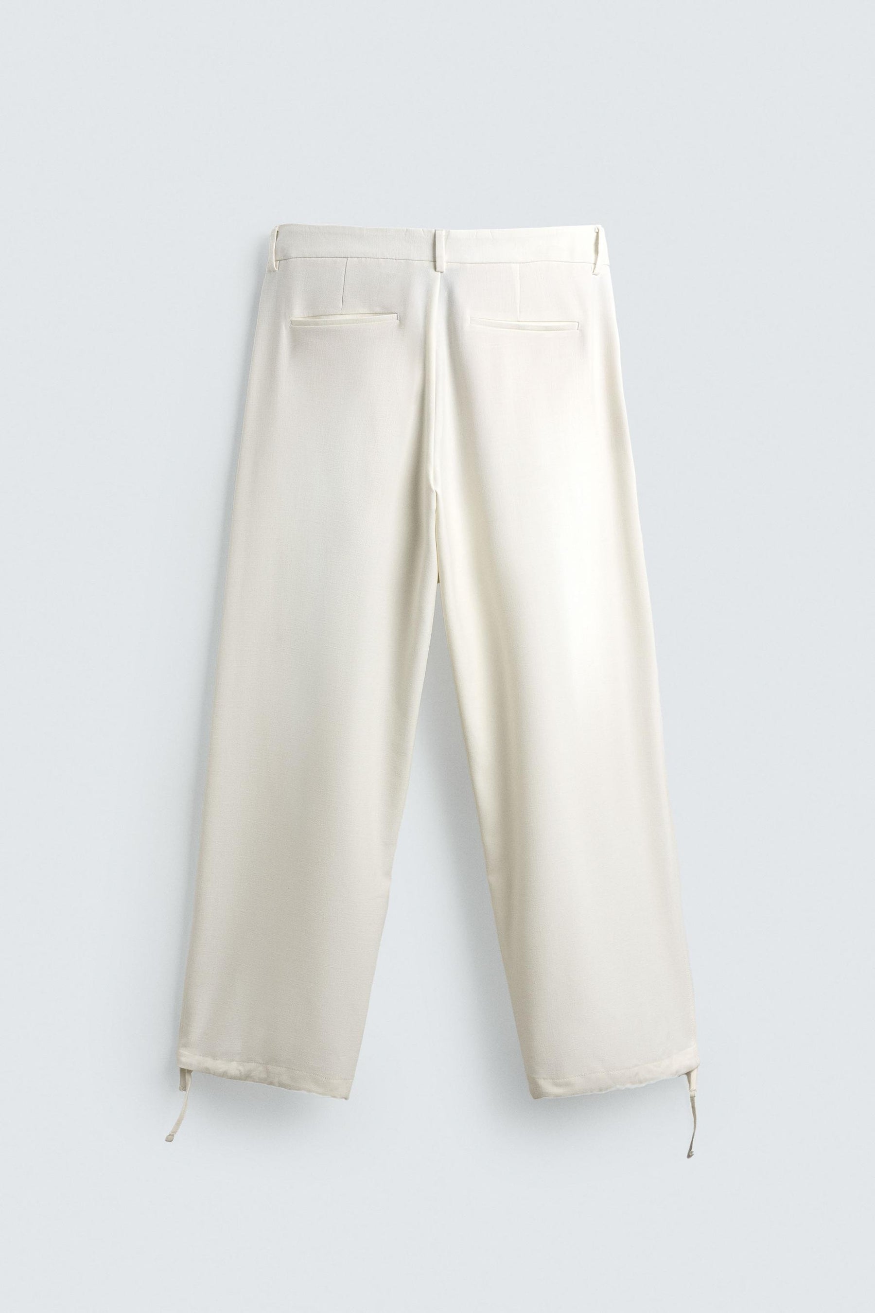 TEXTURED RELAXED FIT TROUSERS - Image 5