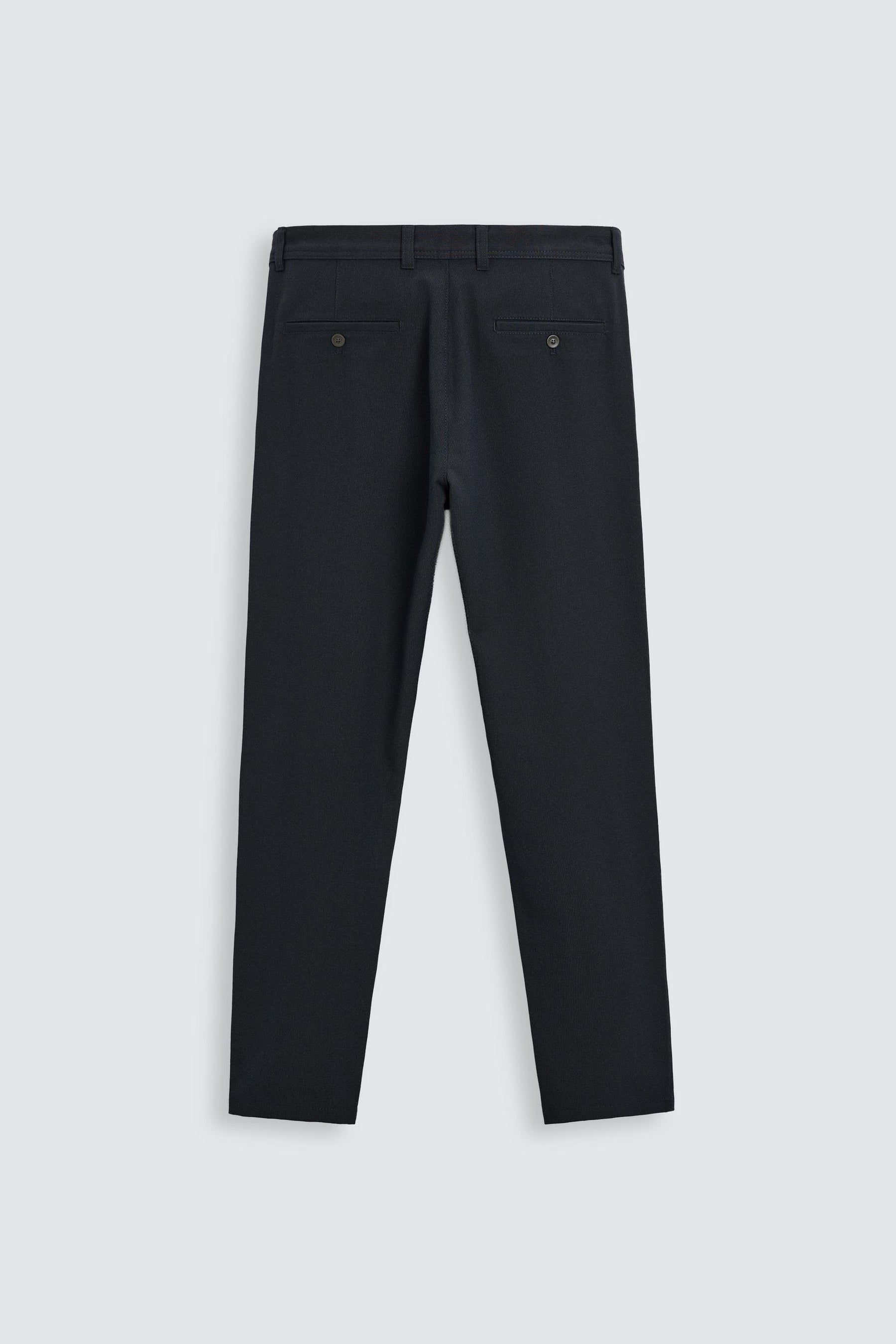 COMFORT TEXTURED CHINO TROUSERS - Image 6