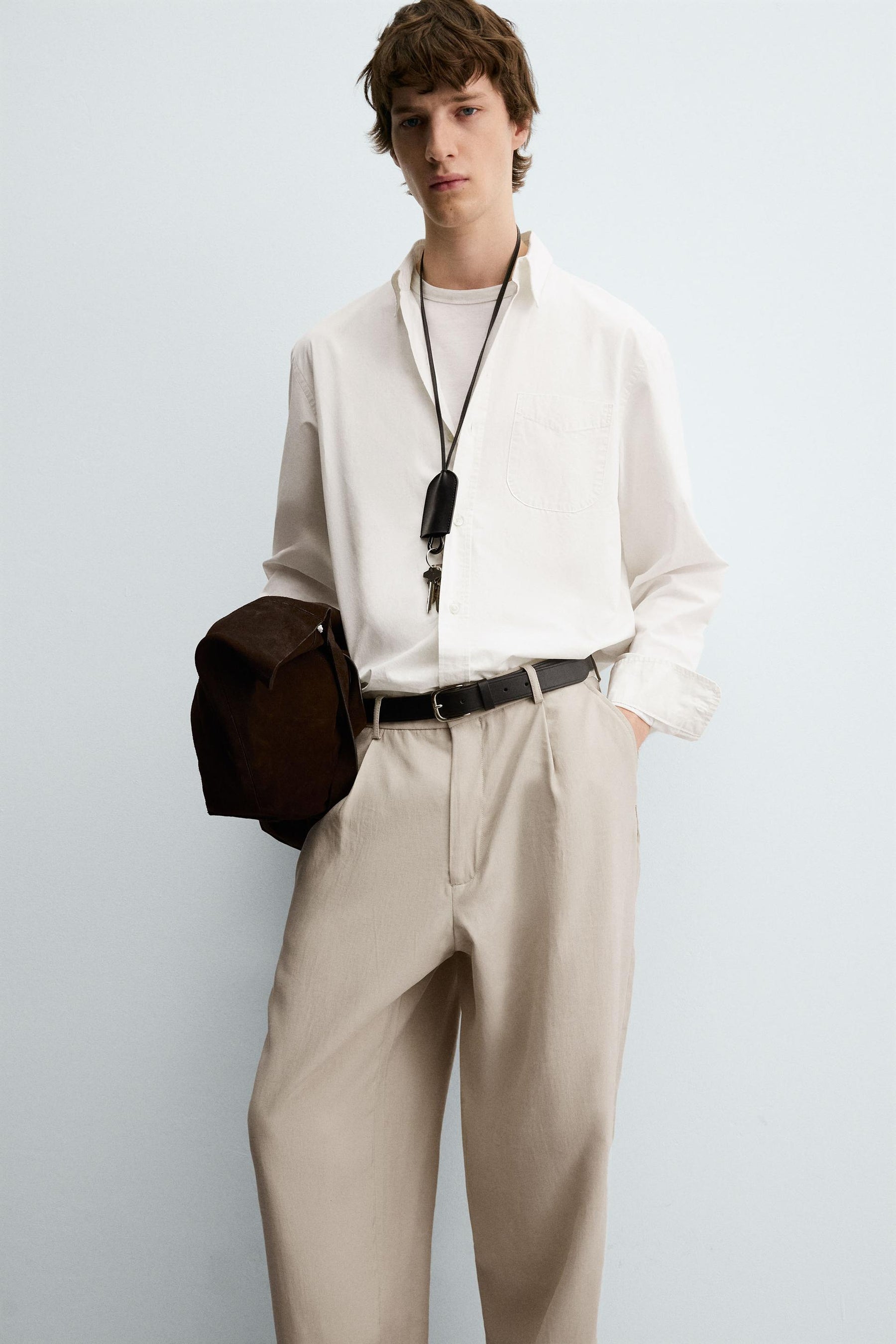 FLOWING PLEATED TROUSERS - Image 5