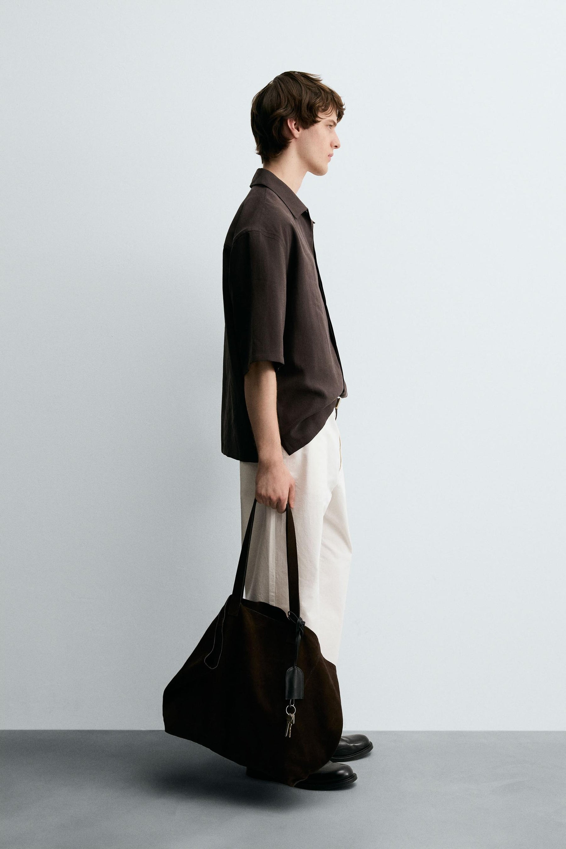 RELAXED FIT FLOWING SHIRT - Image 4