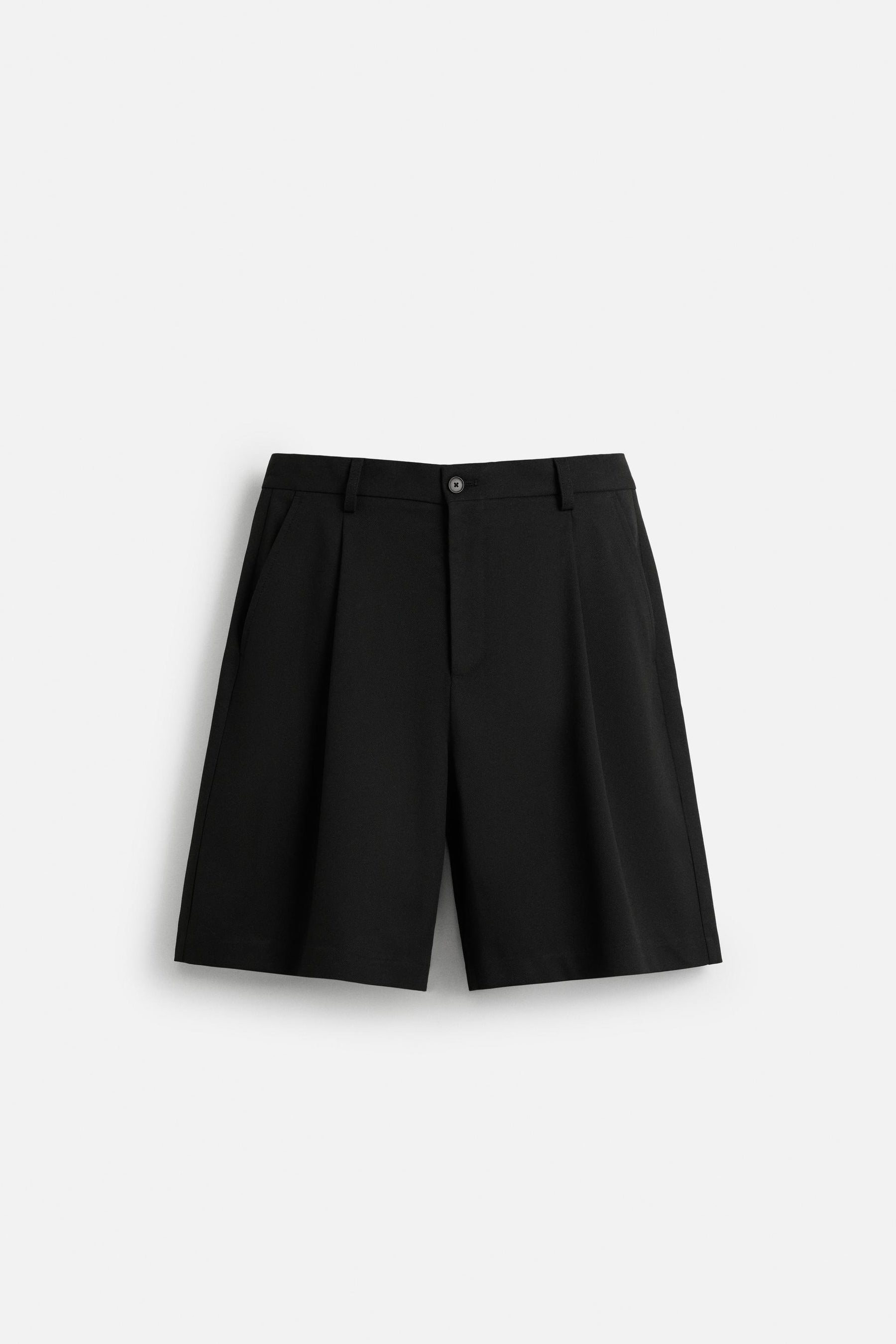 PLEATED RELAXED FIT BERMUDA SHORTS - Image 6