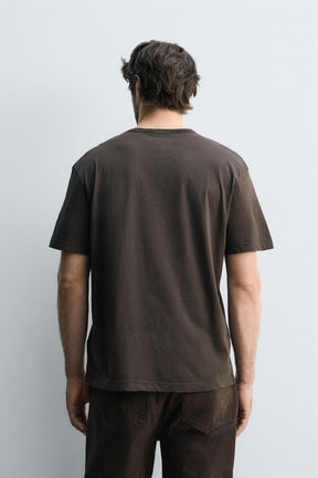 PRINTED SLOGAN T-SHIRT - Image 3