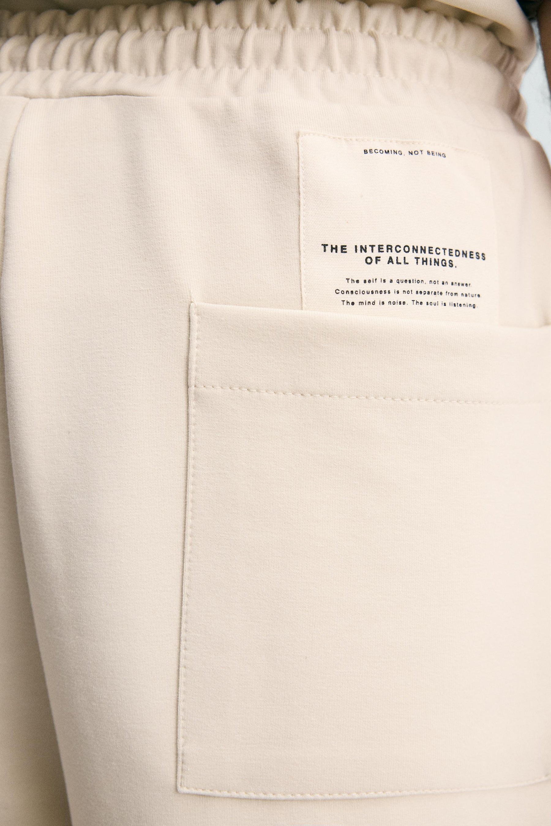 INTERLOCK BERMUDA SHORTS WITH LABEL - Image 7