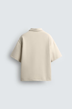 QUARTER ZIP POLO SHIRT - Image 7