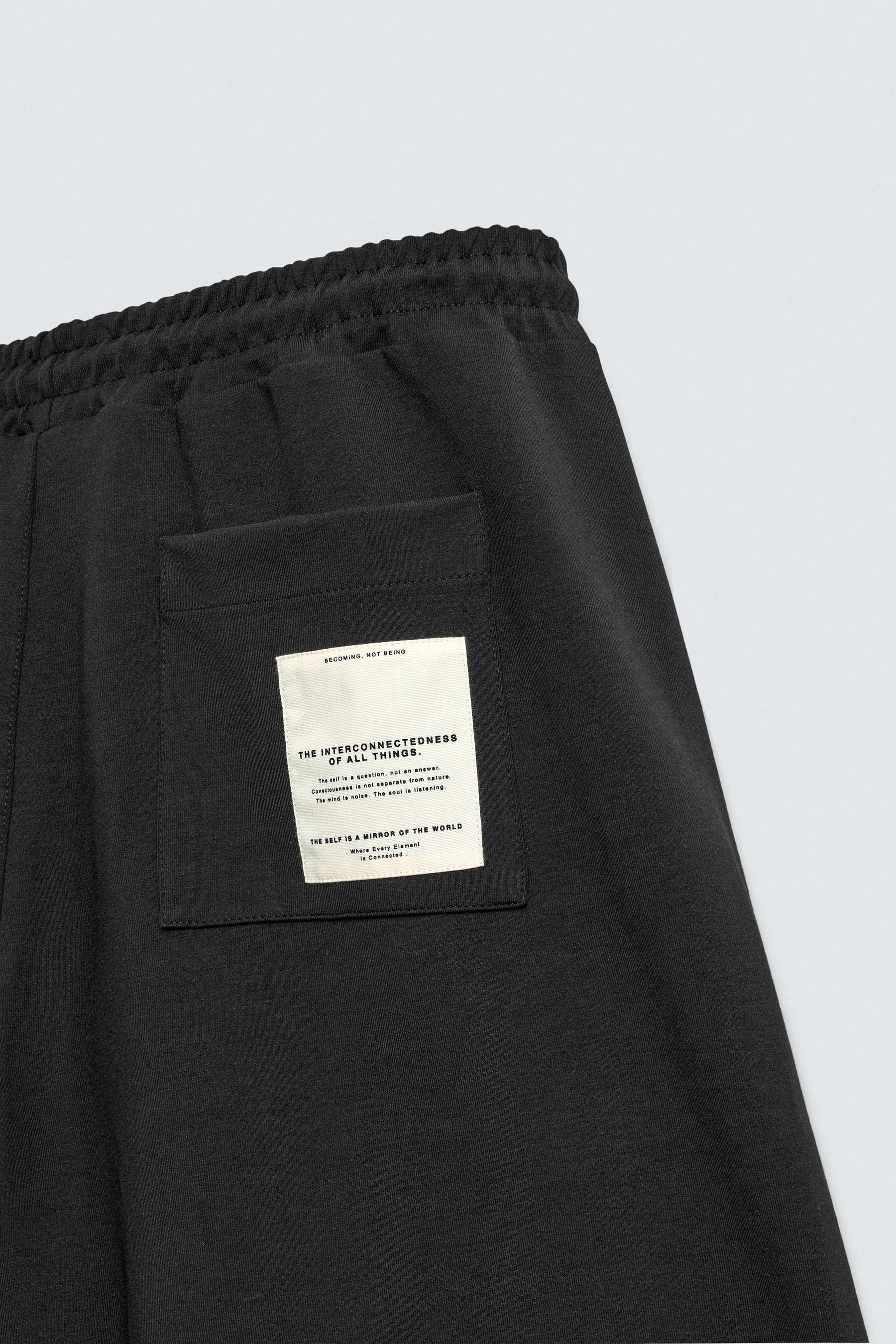 INTERLOCK BERMUDA SHORTS WITH LABEL - Image 10