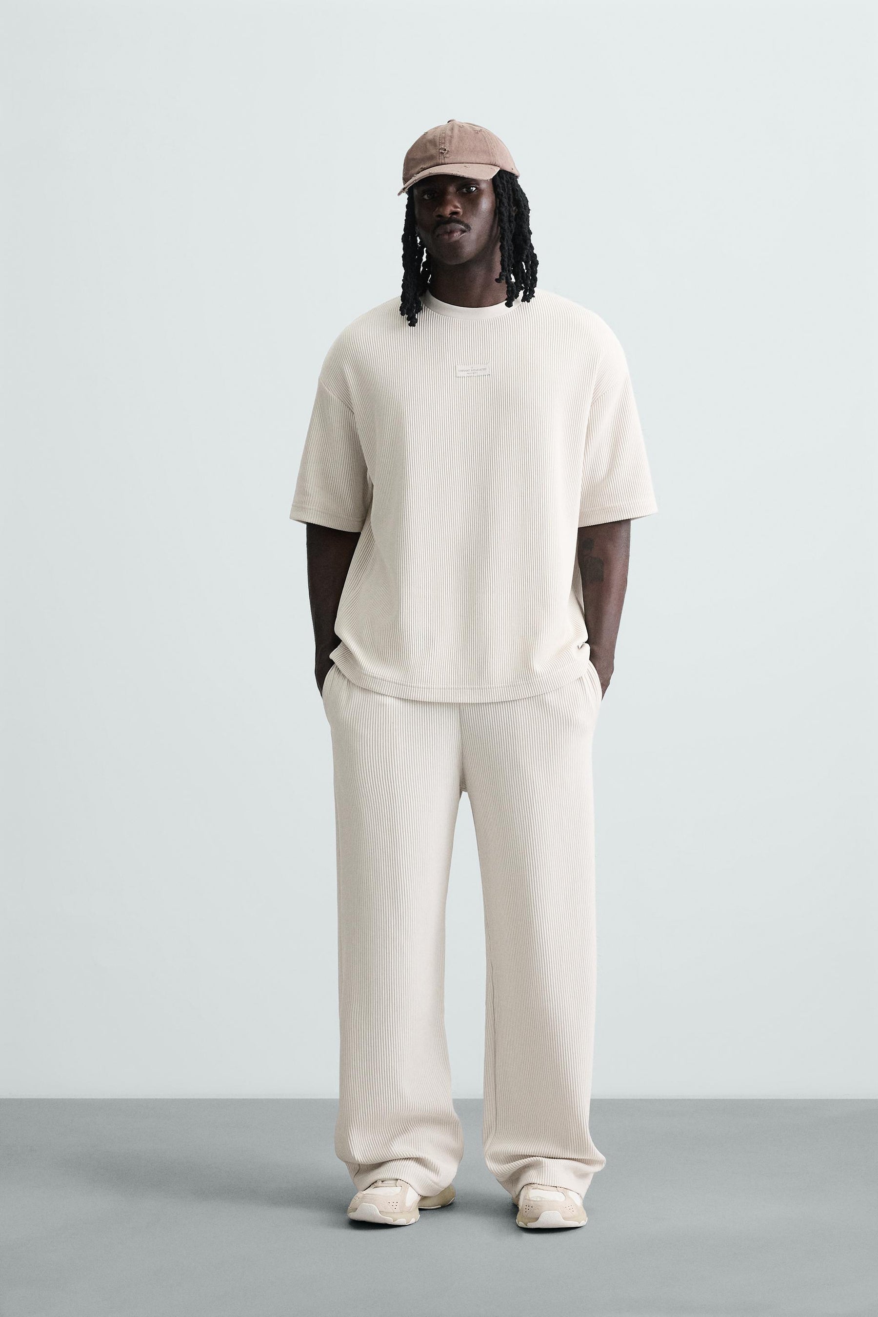 VERTICAL TEXTURED JOGGERS - Image 1